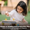 image:imagePlanToys Wooden Little Tool Bench Montessori Construction Kids STEM ToyLittle Tool Bench