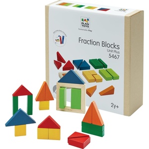 image:imagePlanToys 100 Counting Cubes Wooden Montessori Math amp Sorting Set for KidsFraction Blocks