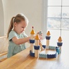 image:imagePlanToys Castle Blocks Wooden Montessori Building amp Imaginative Kids PlayCastle Blocks