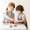image:imagePlanToys Castle Blocks Wooden Montessori Building amp Imaginative Kids PlayMarina Blocks