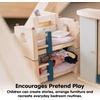 image:imagePlanToys Wooden Living Room Classic Set Montessori Dollhouse Kids ToyChildrens Room 2