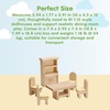 image:imagePlanToys Wooden Living Room Classic Set Montessori Dollhouse Kids ToyDining Room  Classic 2
