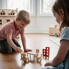 image:imagePlanToys Wooden Living Room Classic Set Montessori Dollhouse Kids ToyDining Room