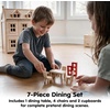 image:imagePlanToys Wooden Living Room Classic Set Montessori Dollhouse Kids ToyDining Room