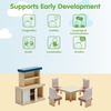 image:imagePlanToys Wooden Living Room Classic Set Montessori Dollhouse Kids ToyDining Roomorchard