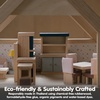 image:imagePlanToys Wooden Living Room Classic Set Montessori Dollhouse Kids ToyDining Roomorchard