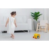 image:imagePlanToys Sorting Bus Pull Toy  Sustainably Made from Rubberwood Featuring OrganicPigment Coloring and WaterBased Dyes with 3 Colorful Shapes and PullAlong Bus