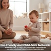 image:imagePlanToys Wooden Yellow Fish Castanet  Montessori Musical Toy for Sound and Rhythm Exploration  Eco Friendly Castanet Toy for Auditory Development and Fine Motor SkillsFish Castanet  Red