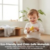 image:imagePlanToys Wooden Yellow Fish Castanet  Montessori Musical Toy for Sound and Rhythm Exploration  Eco Friendly Castanet Toy for Auditory Development and Fine Motor SkillsFish Castanet  Yellow