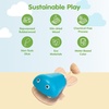 image:imagePlanToys Wooden Yellow Fish Castanet  Montessori Musical Toy for Sound and Rhythm Exploration  Eco Friendly Castanet Toy for Auditory Development and Fine Motor SkillsFish Castanet  Blue