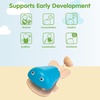 image:imagePlanToys Wooden Yellow Fish Castanet  Montessori Musical Toy for Sound and Rhythm Exploration  Eco Friendly Castanet Toy for Auditory Development and Fine Motor SkillsFish Castanet  Blue
