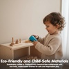 image:imagePlanToys Wooden Yellow Fish Castanet  Montessori Musical Toy for Sound and Rhythm Exploration  Eco Friendly Castanet Toy for Auditory Development and Fine Motor SkillsFish Castanet  Blue