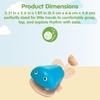 image:imagePlanToys Wooden Yellow Fish Castanet  Montessori Musical Toy for Sound and Rhythm Exploration  Eco Friendly Castanet Toy for Auditory Development and Fine Motor SkillsFish Castanet  Blue