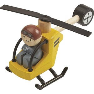 image:imagePlanToys Helicopter with Pilot Playset